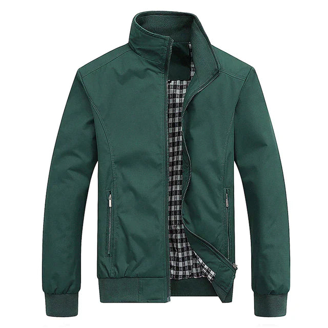 Ahmed – veste élégante avec fermeture éclair complète pour homme