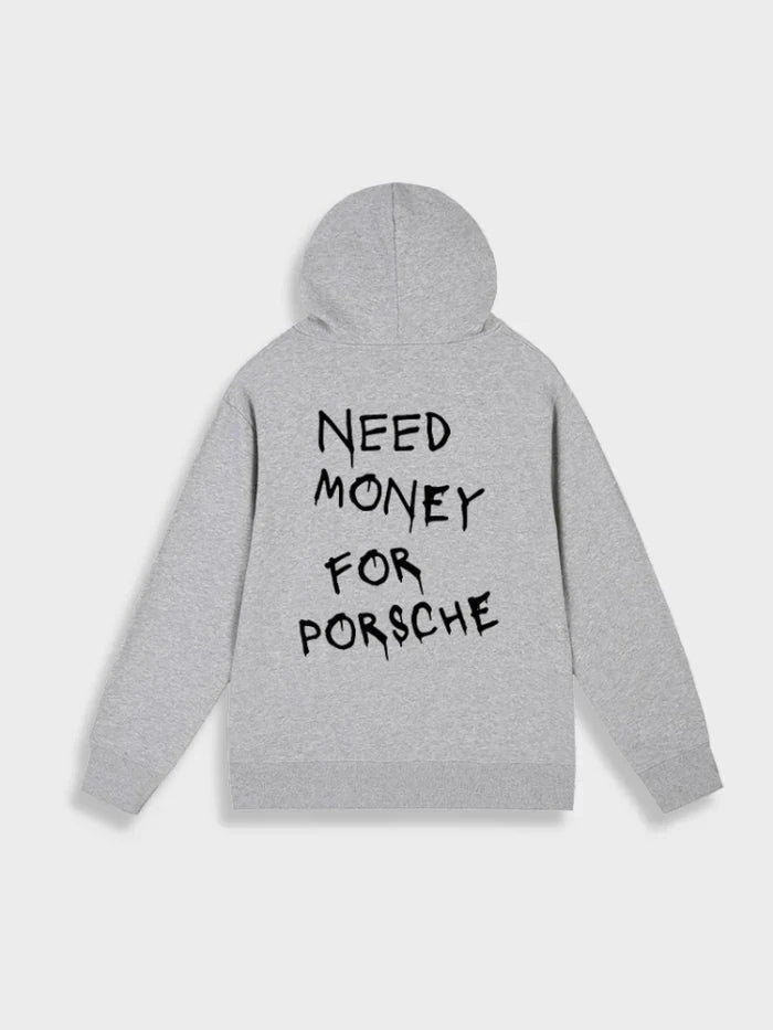 Besoin d'argent pour un sweat à capuche Porsche