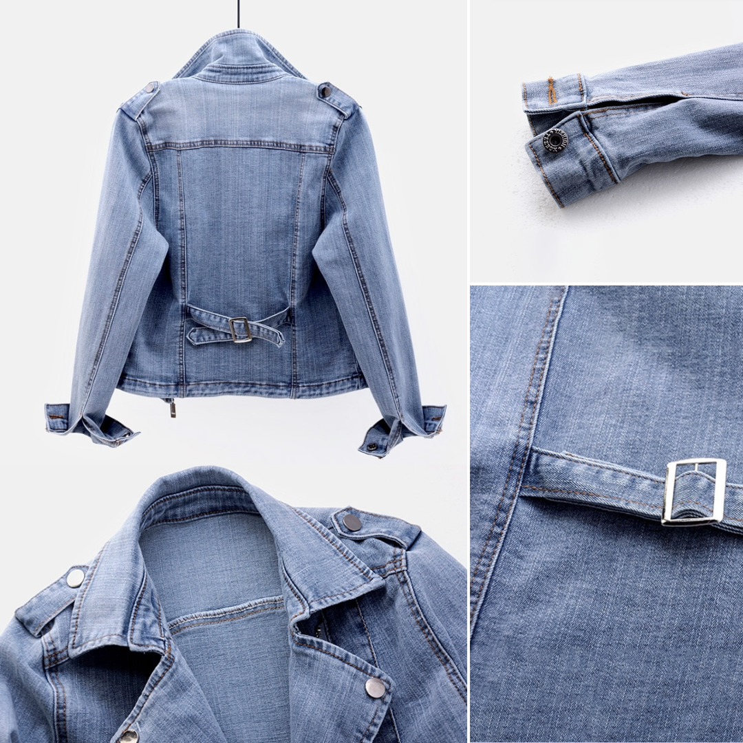 Yusira | La veste en jean fusion classique