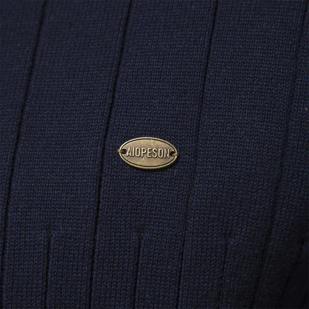 Aiopeson - pull tendance avec fermeture éclair