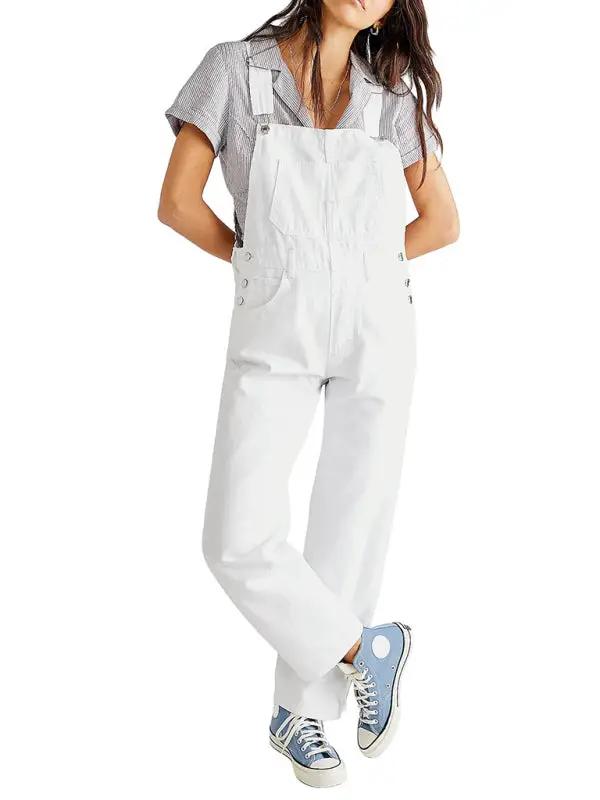 Neue stil overall lässig lose denim overalls hosen