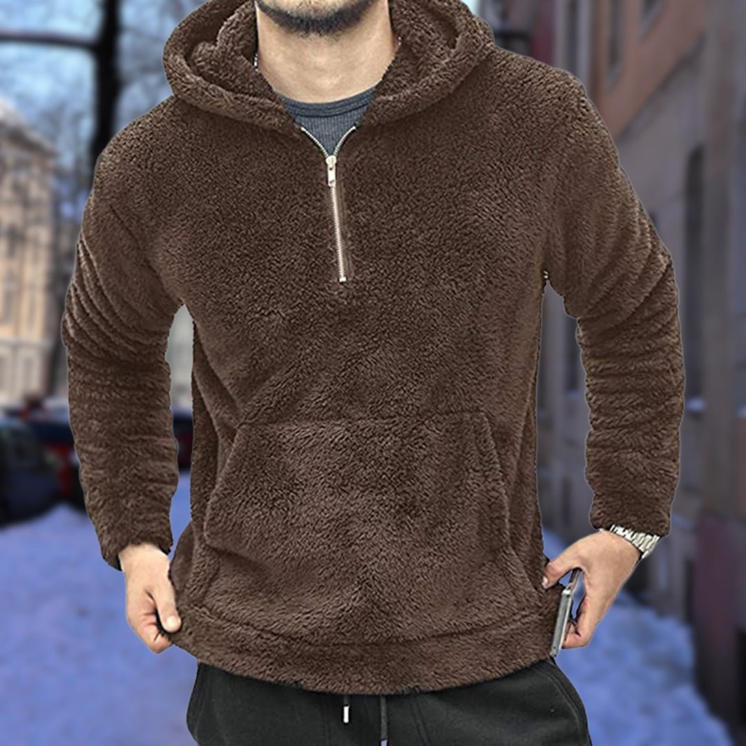 Peter - sweat à capuche en peluche pour homme
