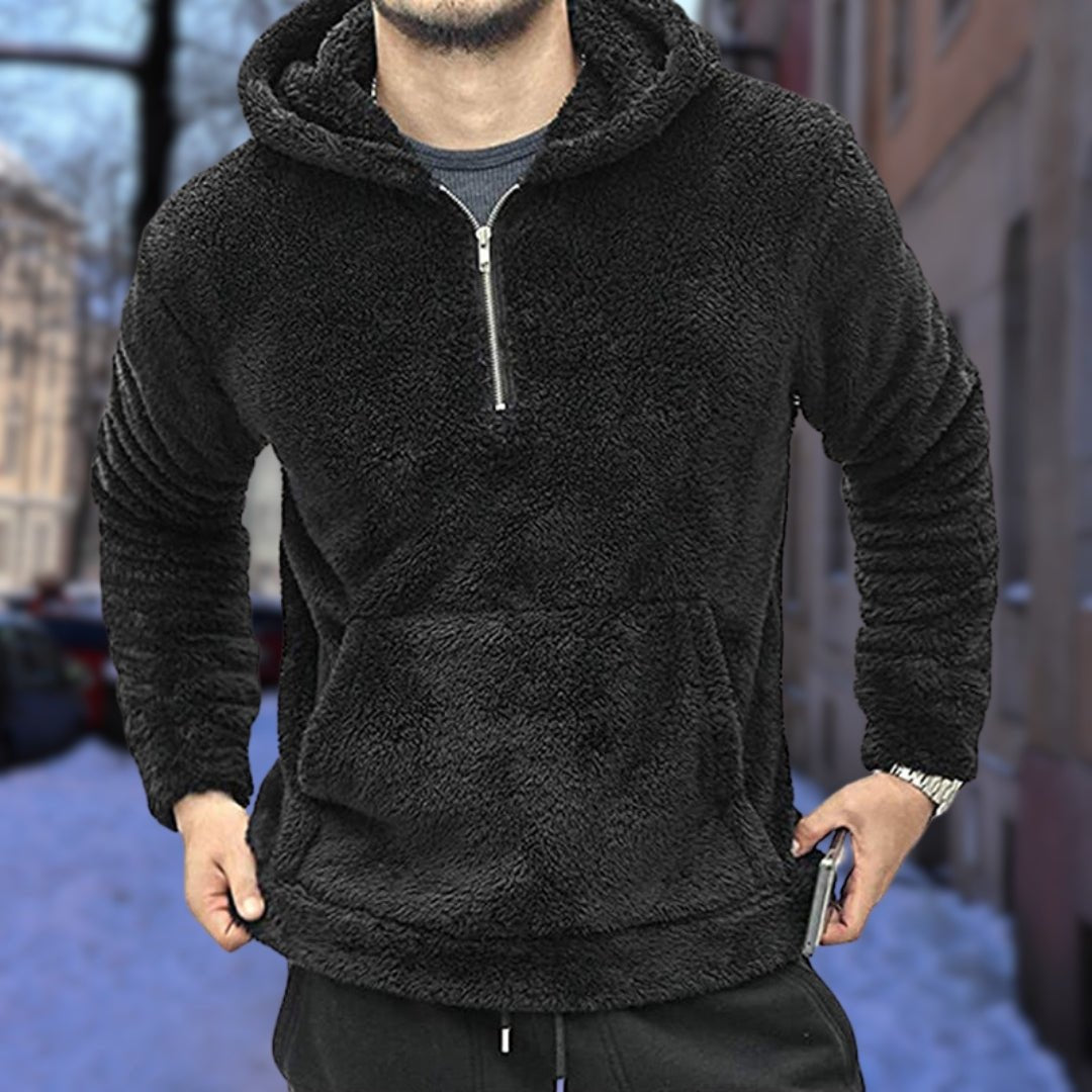 Peter - sweat à capuche en peluche pour homme