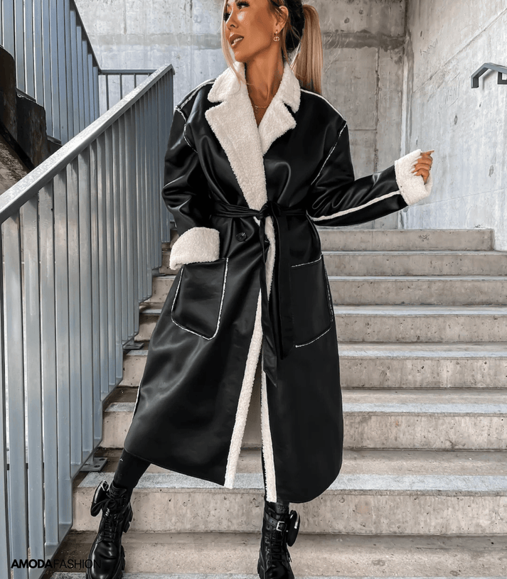 Adana - Veste d'hiver longue pour femme