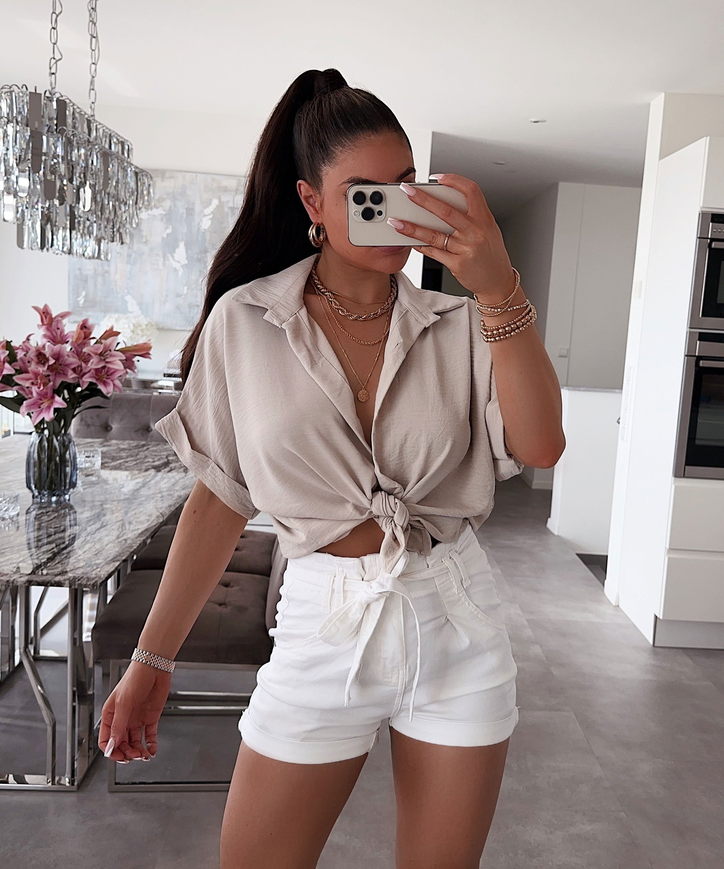 T-Shirt Melia Beige