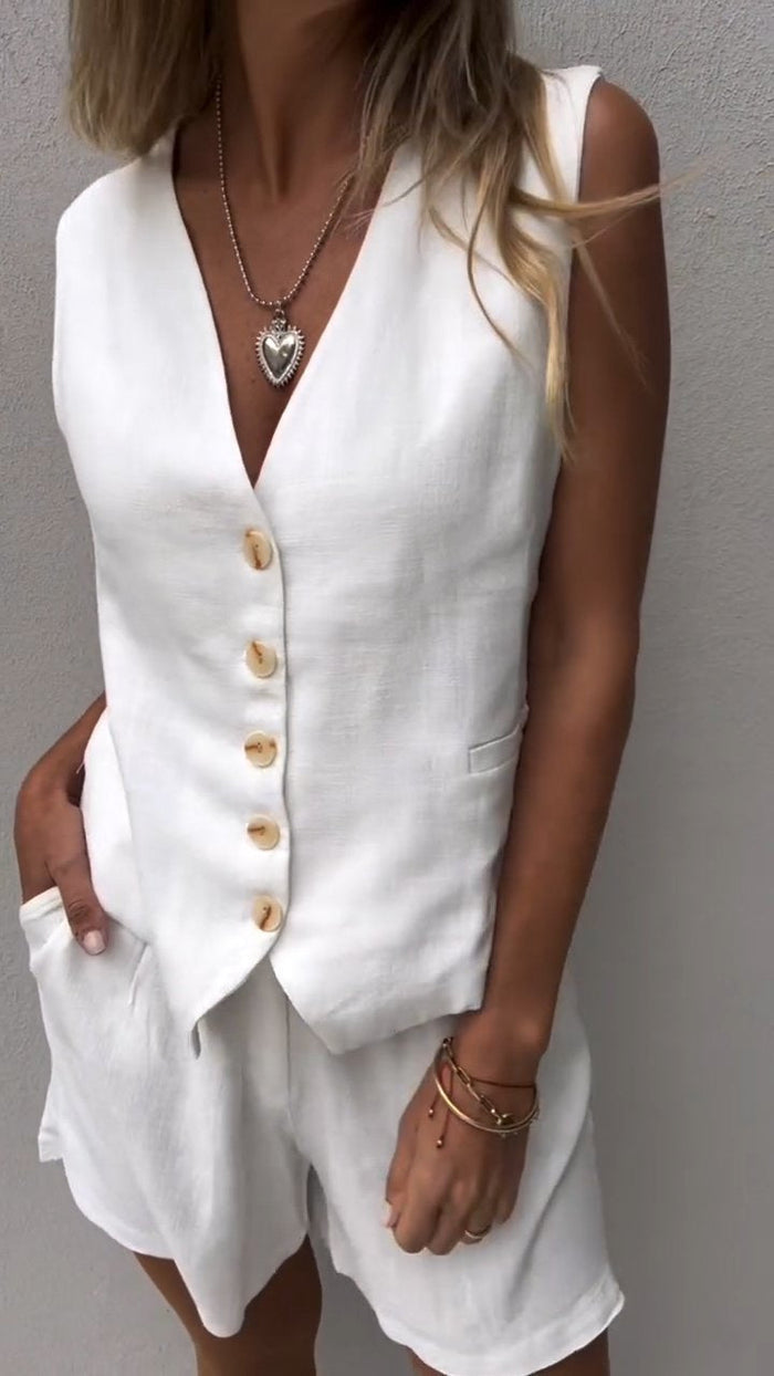 Ensemble deux pièces avec gilet