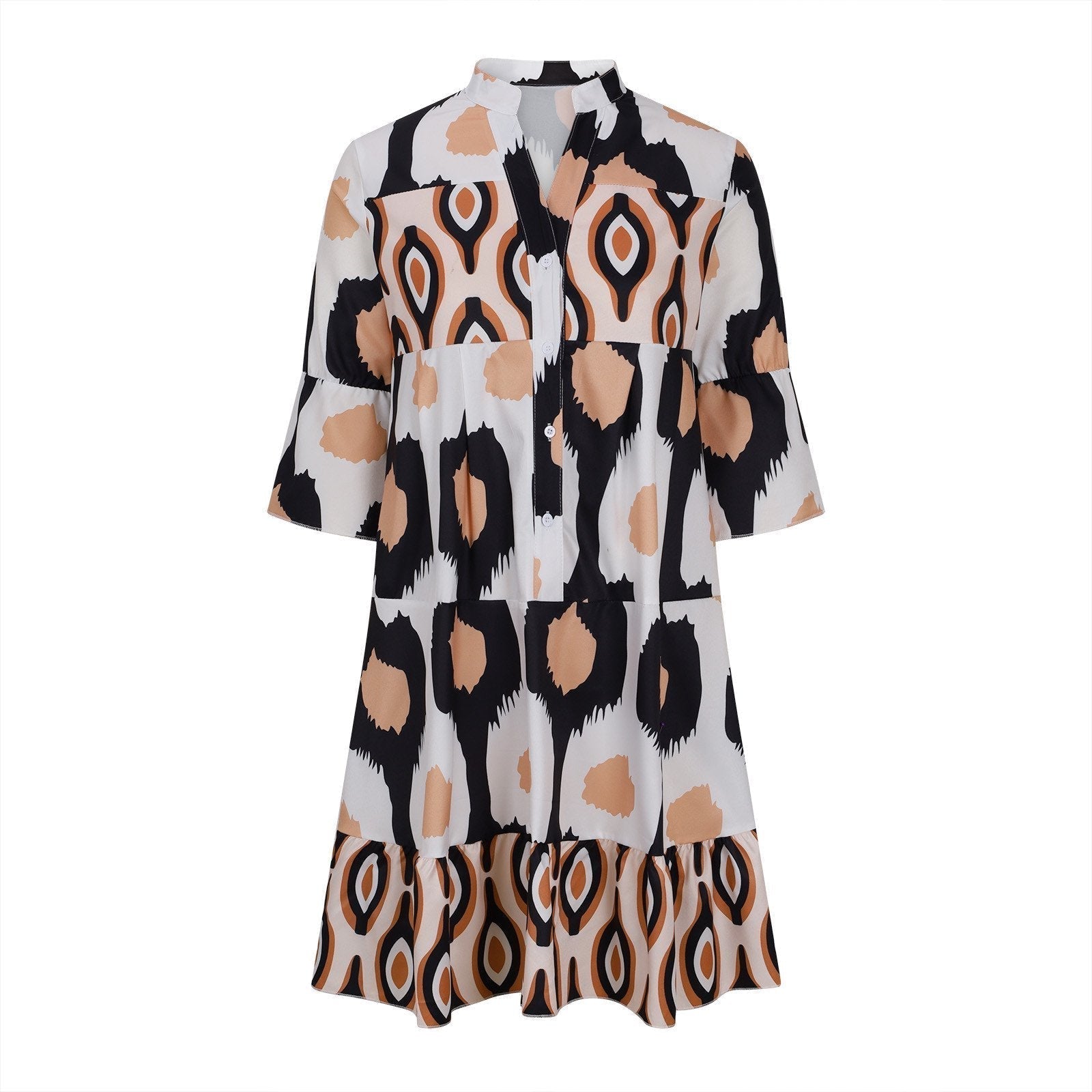 Marisela - Boho-Kleid mit Knöpfen