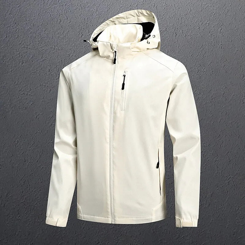 Cade – Schwarzer Winterjacke für Herren