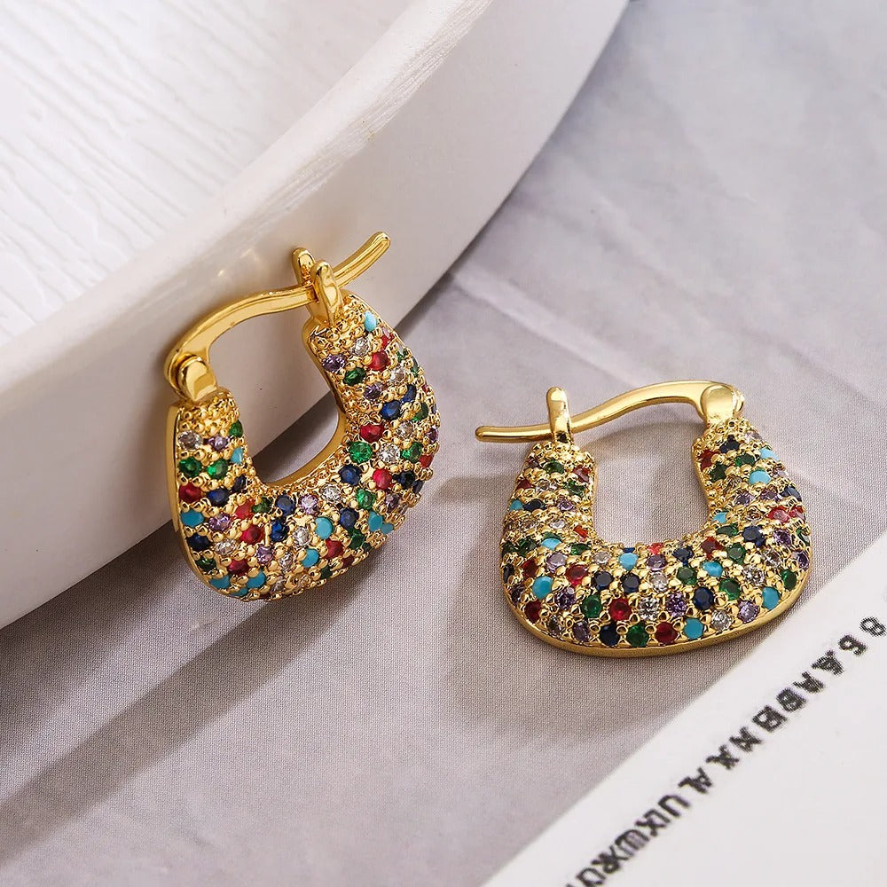 Micara - Curvy Sparkles - boucles d'oreilles