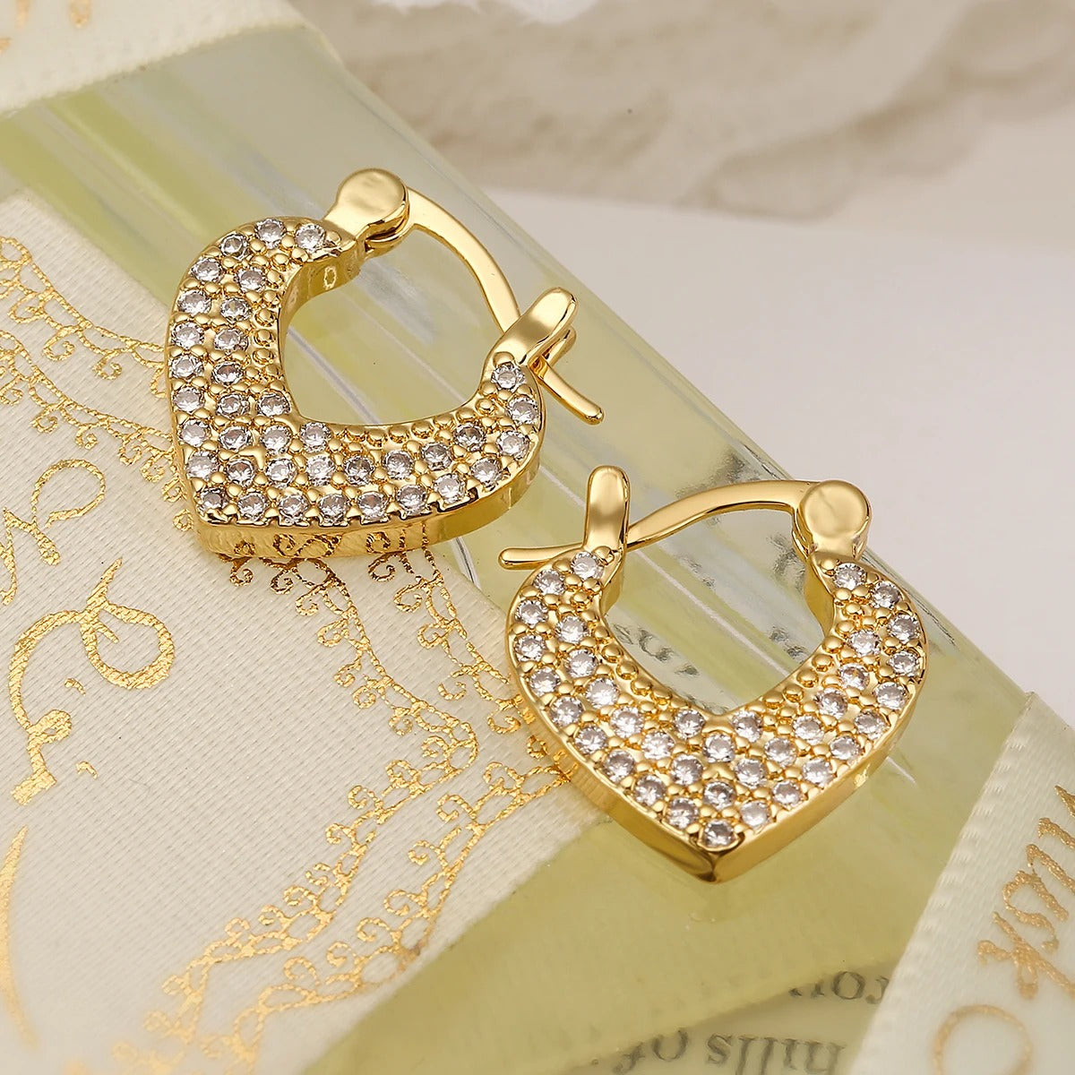 Micara - Heartful Sparkles - Boucles d'oreilles