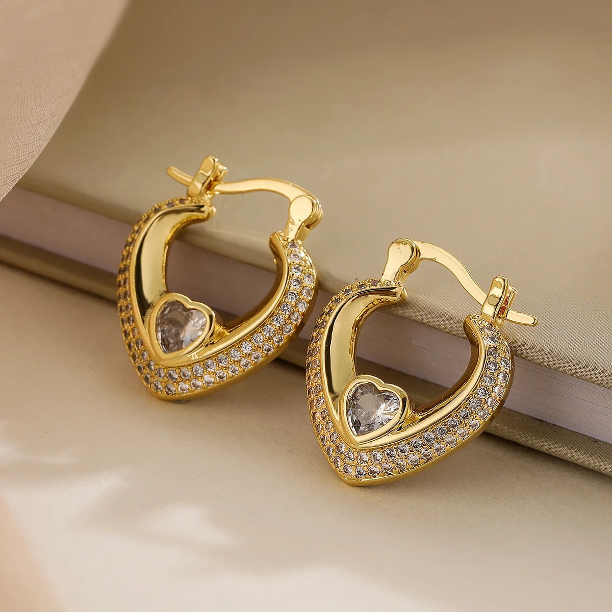 Micara - Heartful Orbs - boucles d'oreilles