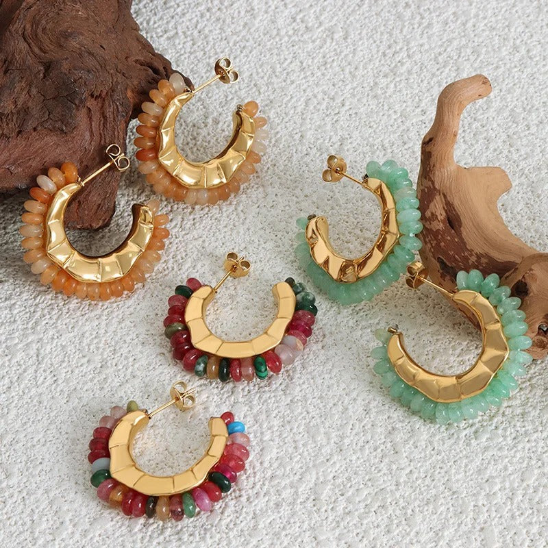 Micara - Créoles Gypsy - Boucles d'oreilles