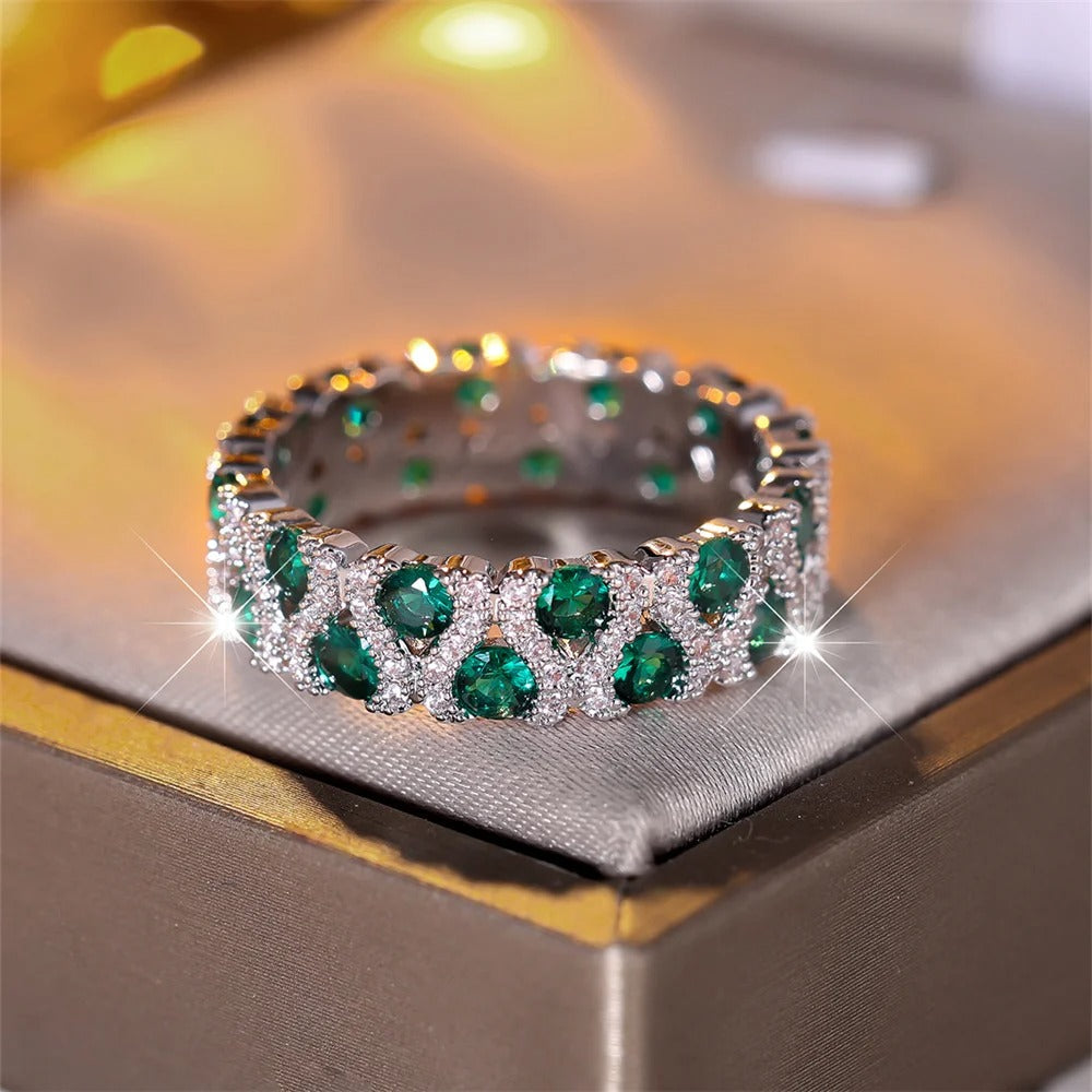 Alvara - Kristall Strass Ring für Frauen