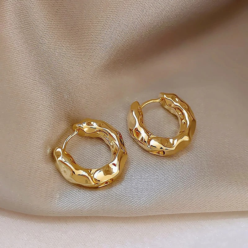 Micara - Breloques alvéolées - Boucles d'oreilles