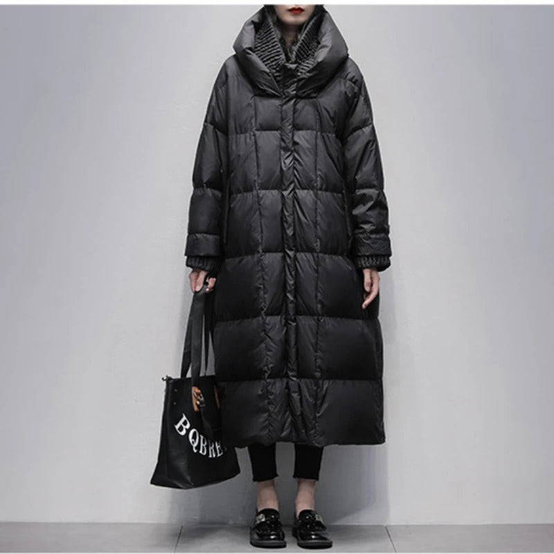 Yalindra | Manteau long en duvet