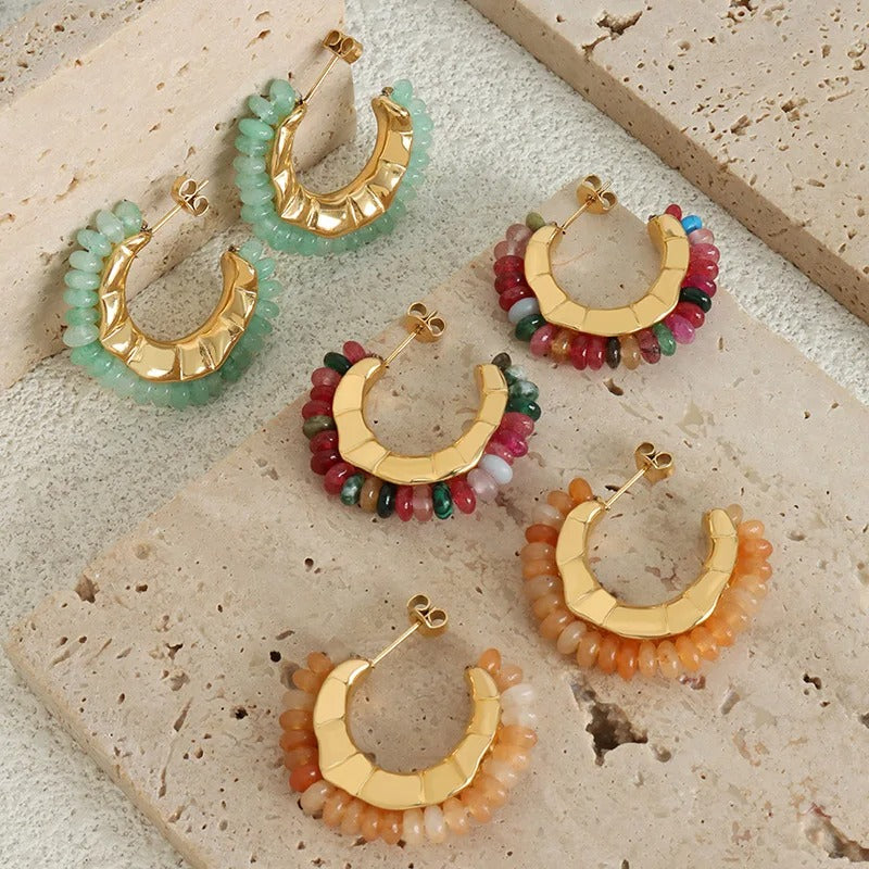 Micara - Créoles Gypsy - Boucles d'oreilles
