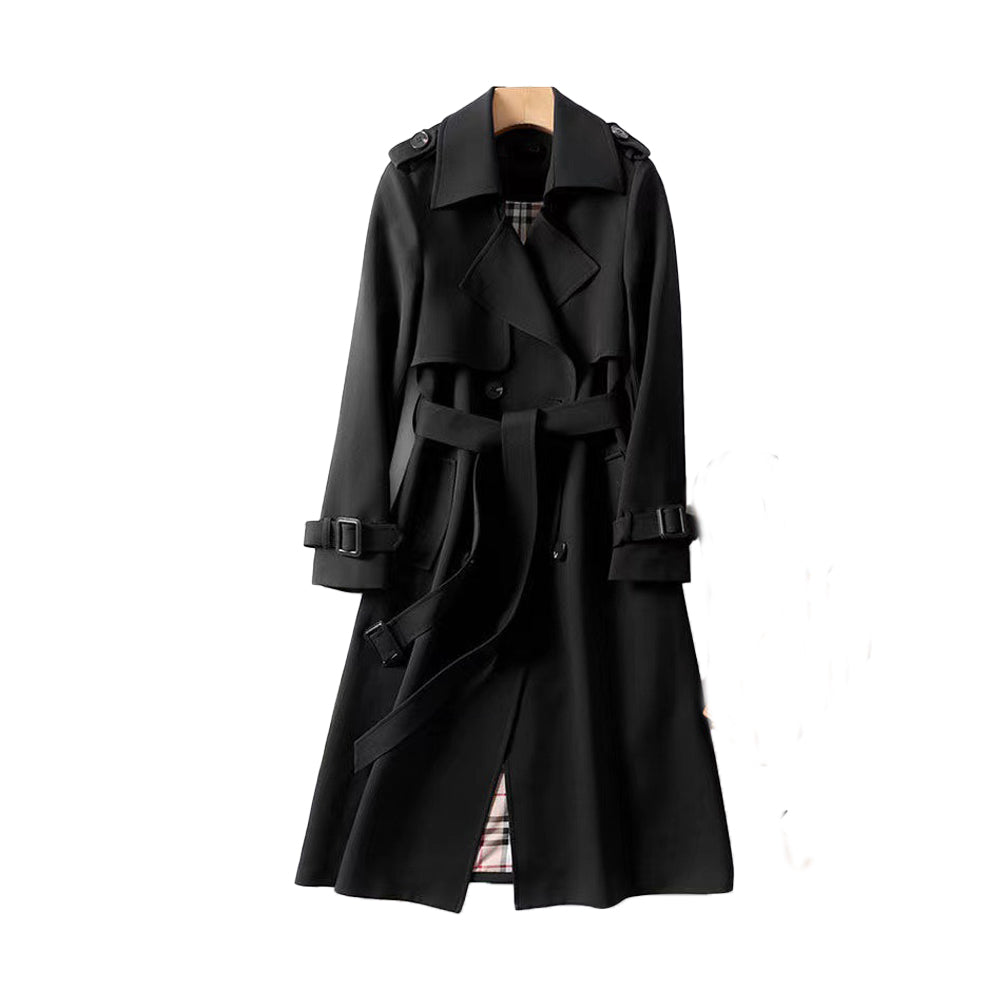 Damen-Trenchcoat mit doppelter Knopfreihe