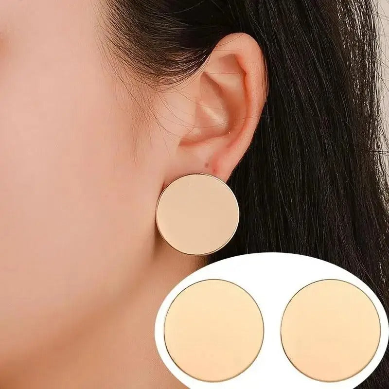Micara - Disques au clair de lune - Boucles d'oreilles