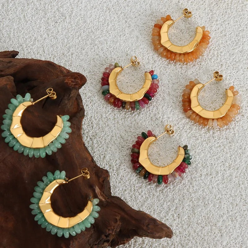 Micara - Créoles Gypsy - Boucles d'oreilles