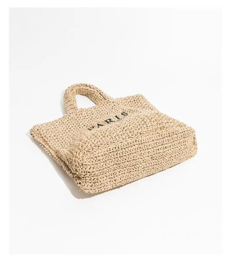 Saule | Sac de plage tressé