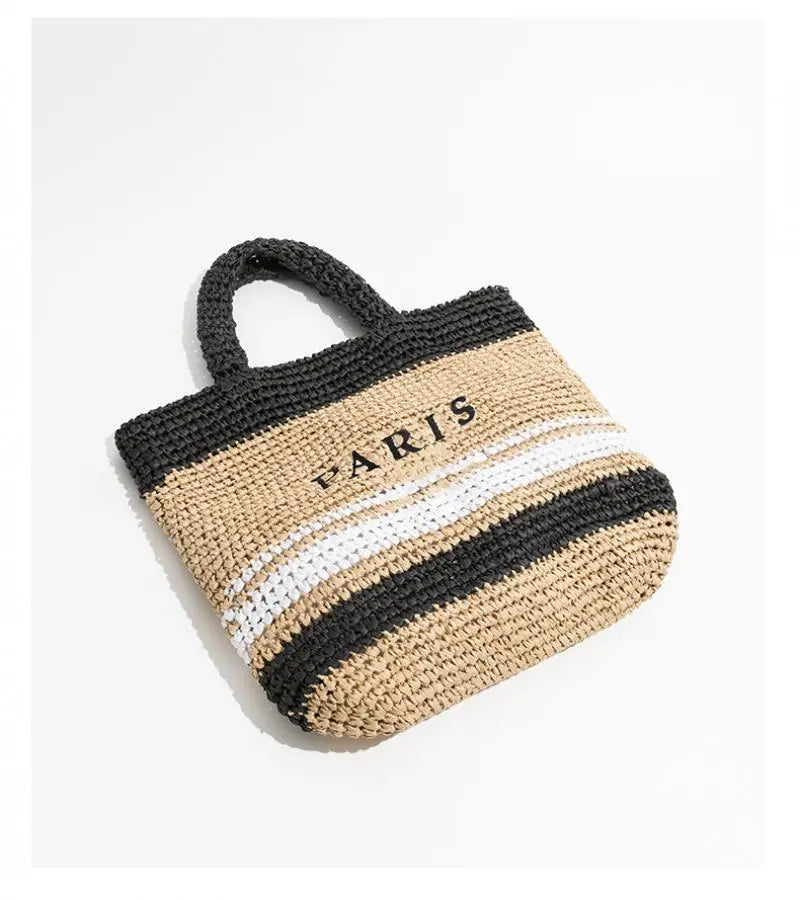 Saule | Sac de plage tressé