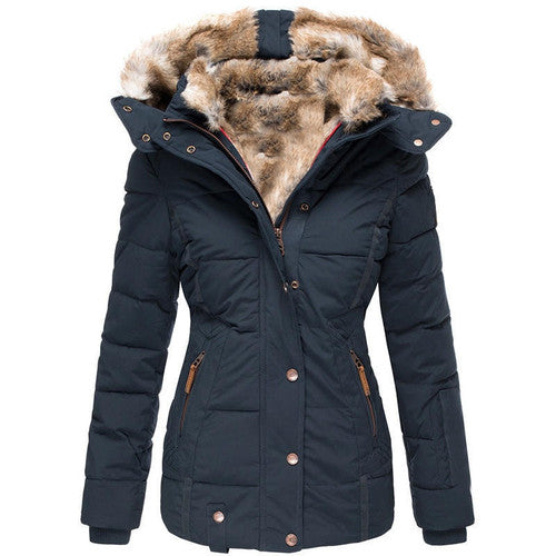 Zoey – Veste d'hiver douillette pour femme