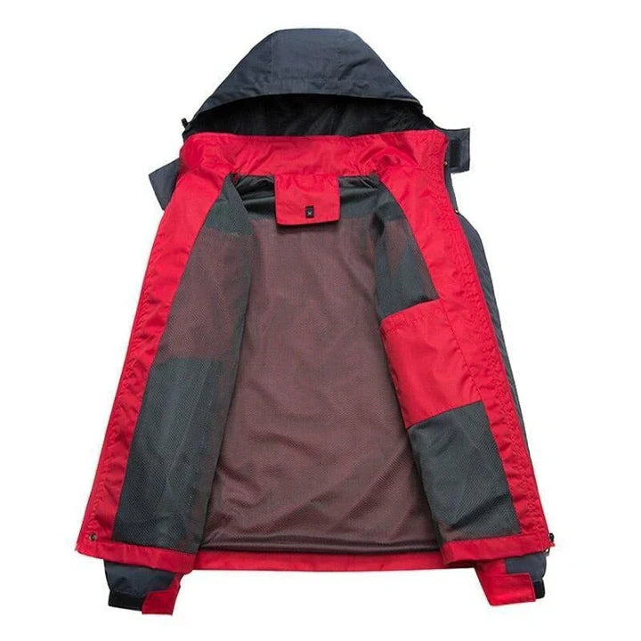 Veste d'hiver bicolore pour homme