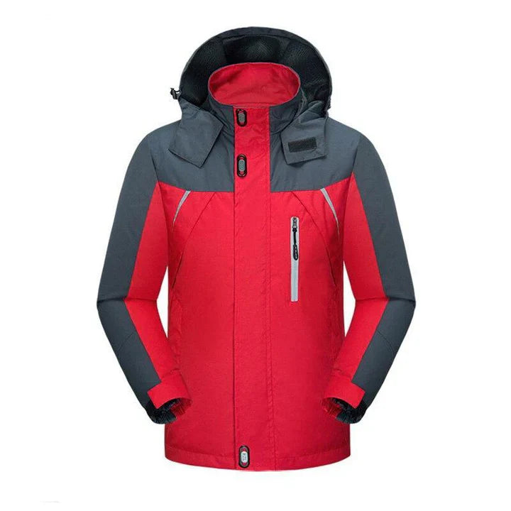 Veste d'hiver bicolore pour homme