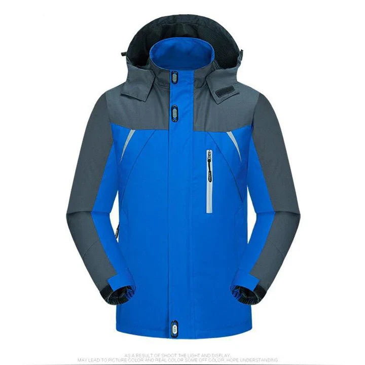 Veste d'hiver bicolore pour homme