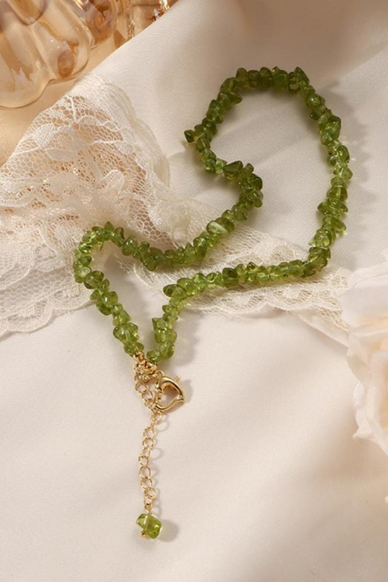 Nora – Collier avec cristal irrégulier