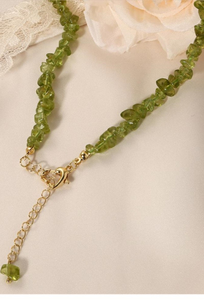 Nora – Collier avec cristal irrégulier