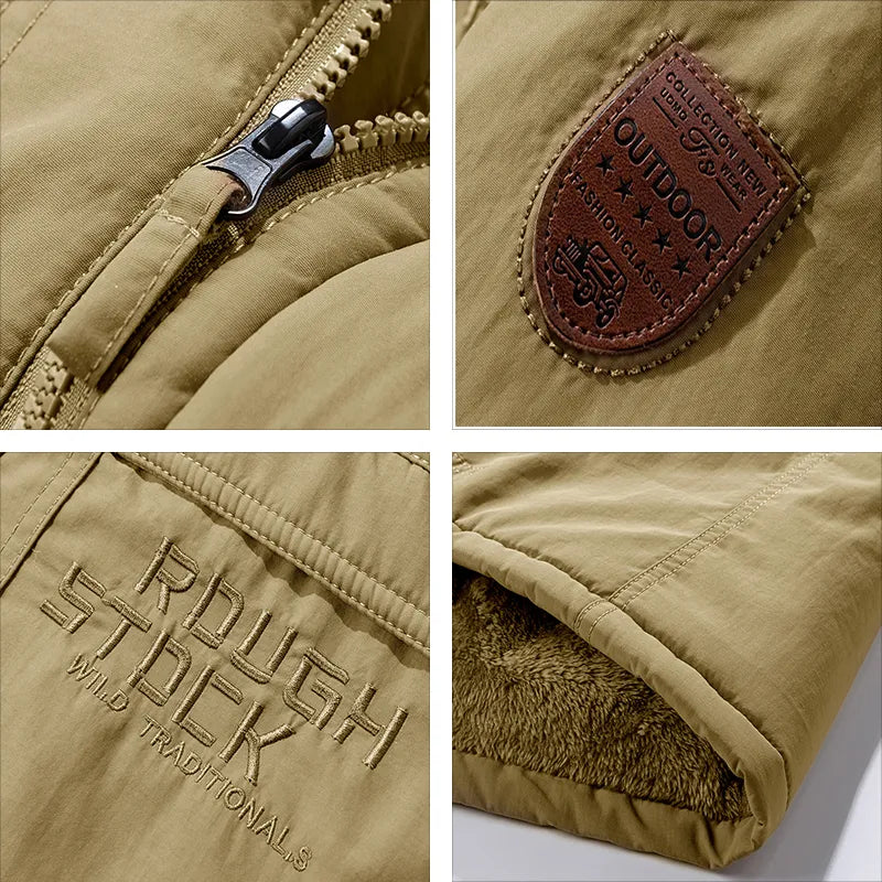 Zak – veste d'hiver épaisse et chaude pour homme