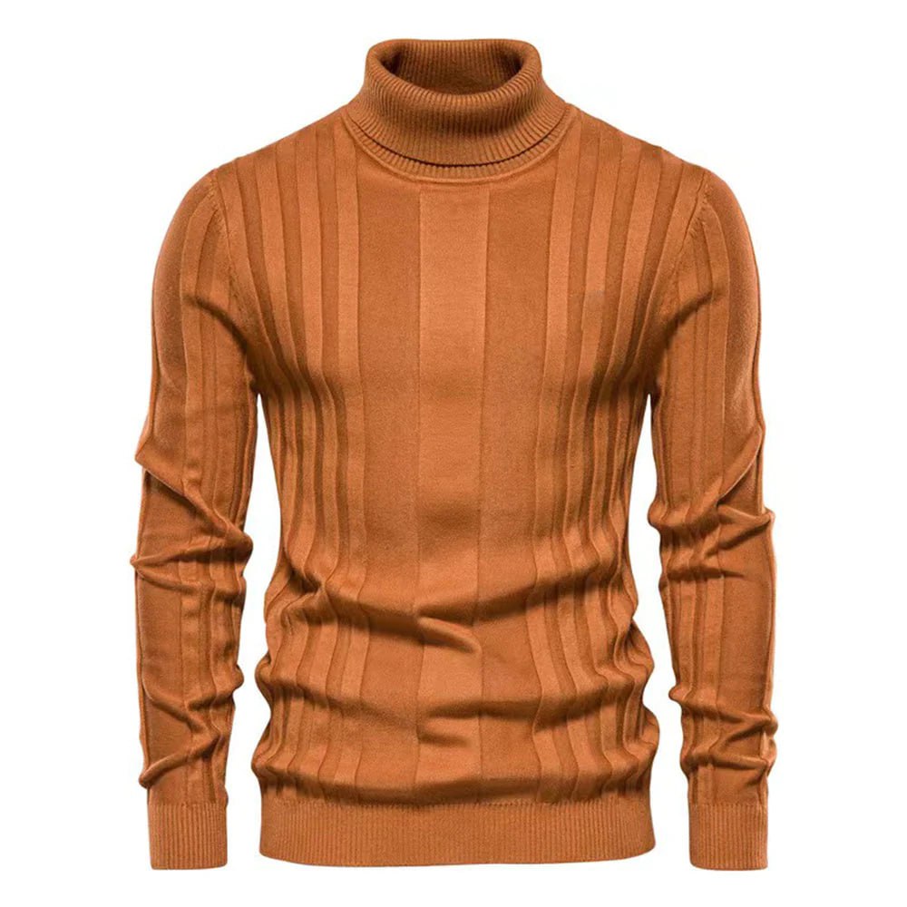 BOGS - Magnifique pull col roulé rayé pour homme 