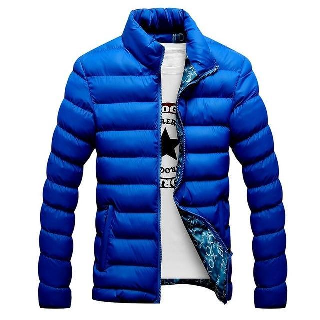 Veste d'hiver coupe-vent pour homme