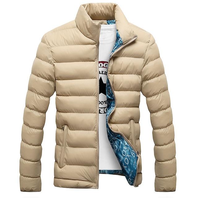 Veste d'hiver coupe-vent pour homme