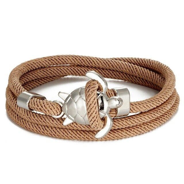 Bracelet tortue de mer fait main 
