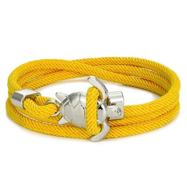 Bracelet tortue de mer fait main 