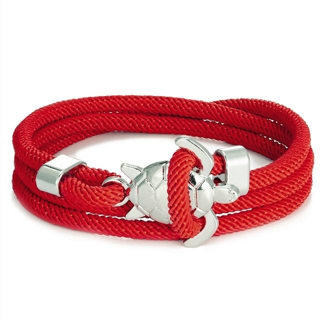Bracelet tortue de mer fait main 
