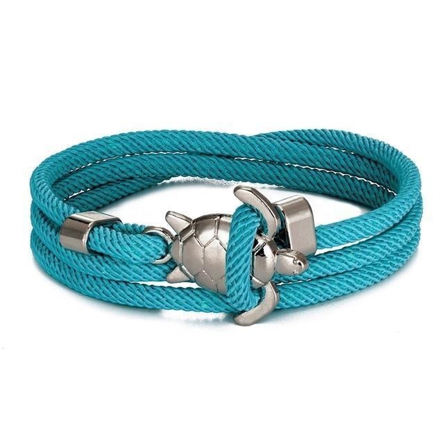 Bracelet tortue de mer fait main 