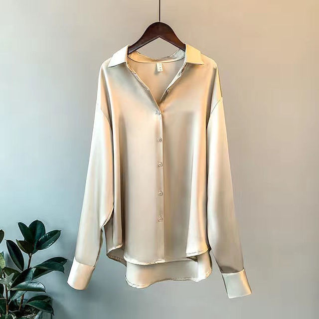 Bellachicha - Lässige Satin Musselin Bluse