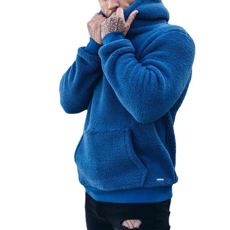 Ethan – Sweat à capuche ours en peluche pour homme