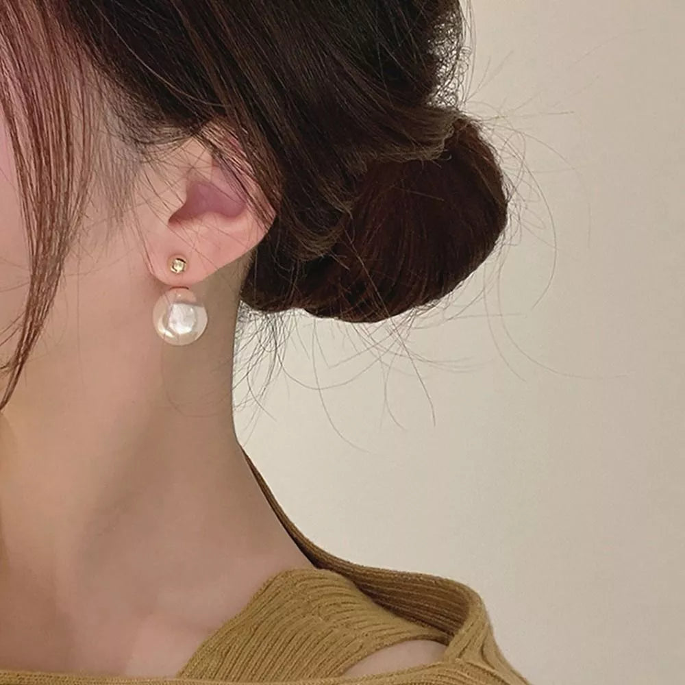 Micara - Rond doré - boucles d'oreilles