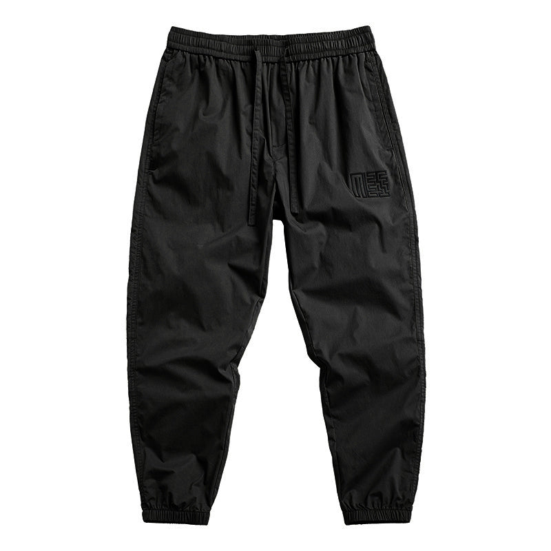 Pantalon de survêtement d'été en soie glacée