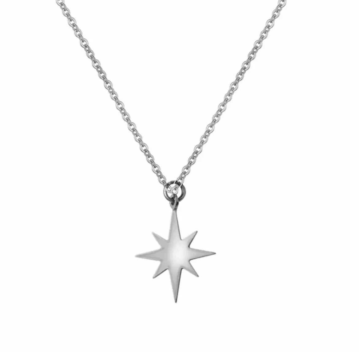 Isha - Collier élégant avec pendentif soleil et étoile