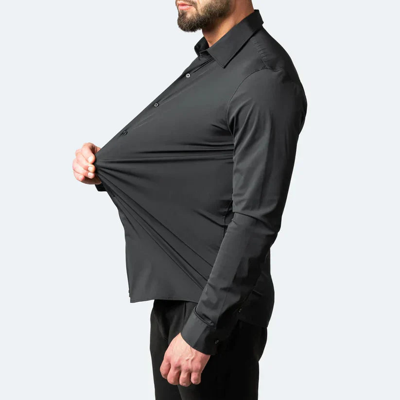 Levi – chemise confortable extensible et infroissable