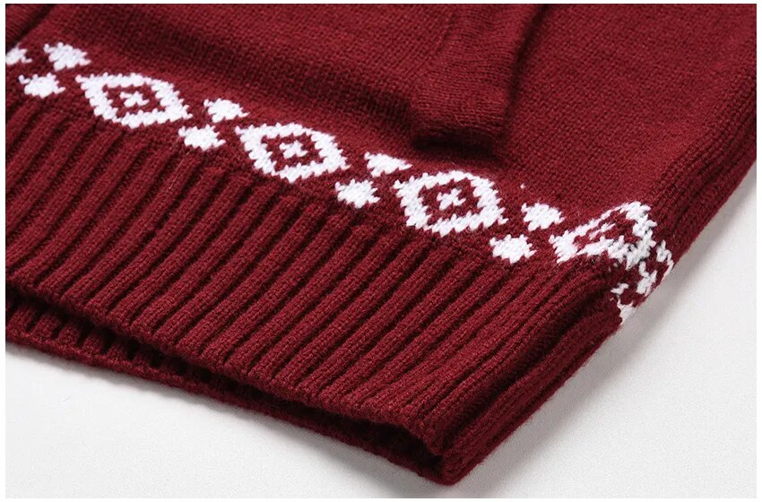 Carter™ - Gilet zippé à motif de Noël