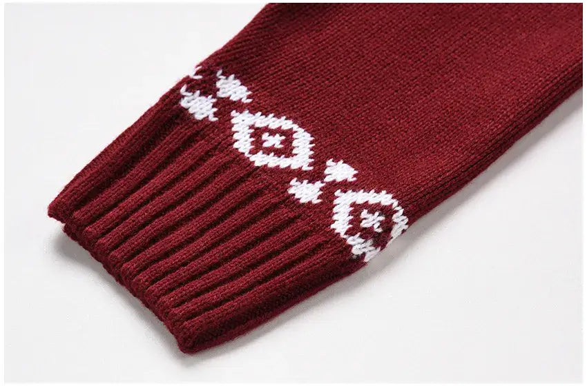 Carter™ - Gilet zippé à motif de Noël