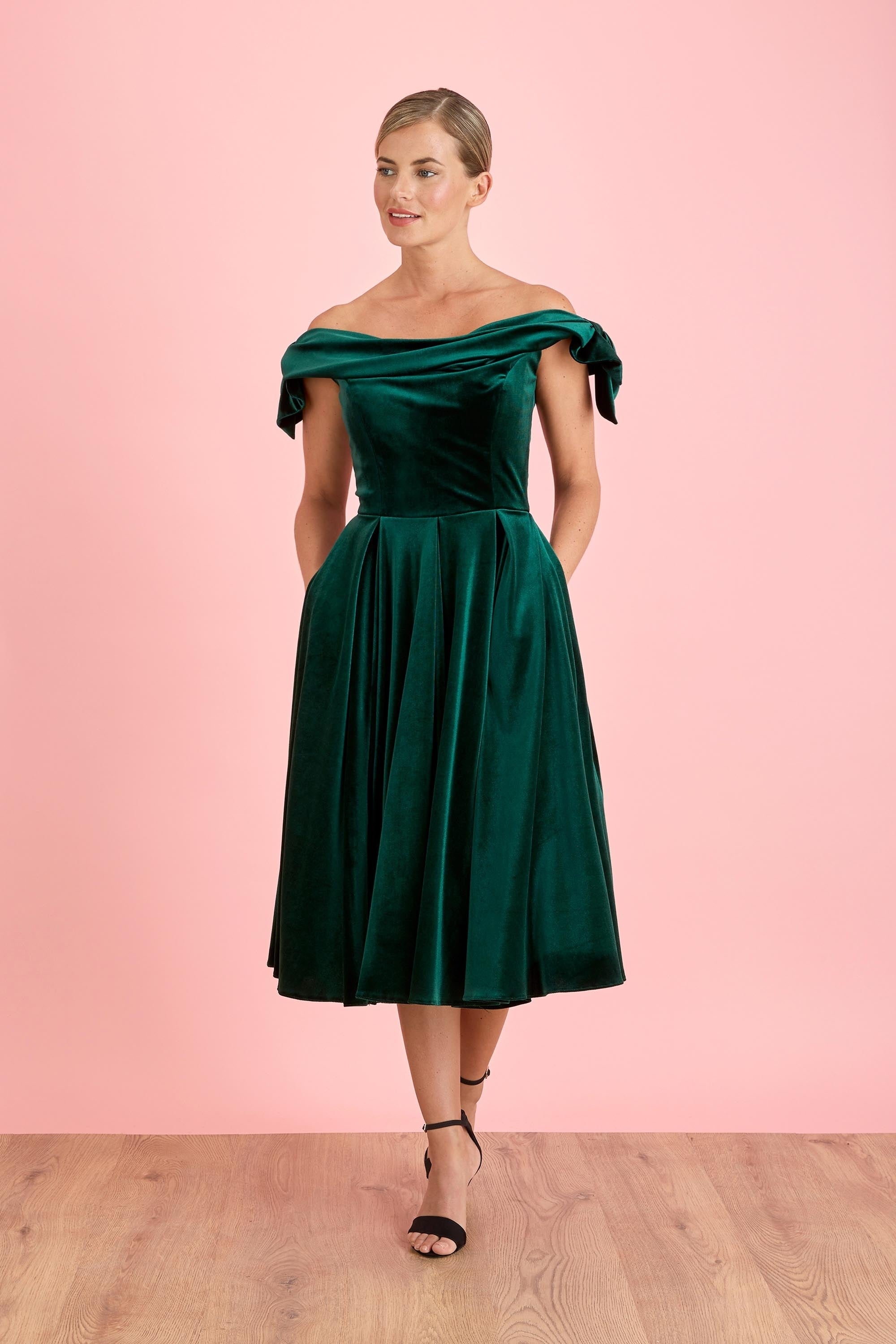 Ballkleid „Mily“ aus Samt