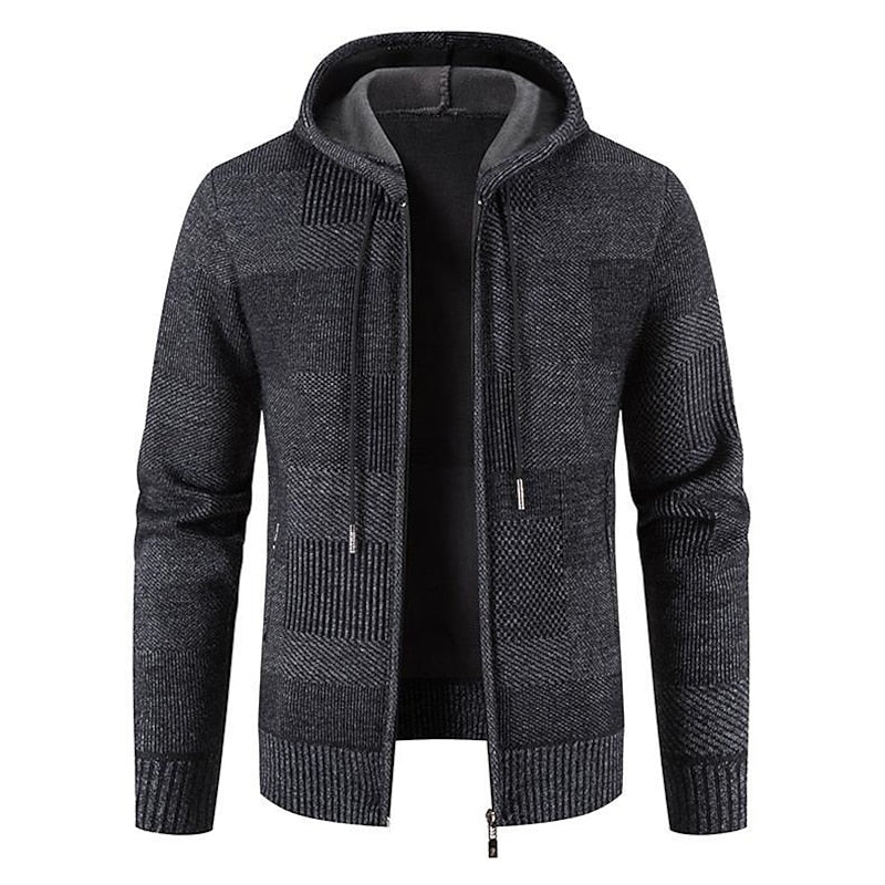 CALVINA - Pull zippé élégant pour homme (design italien)