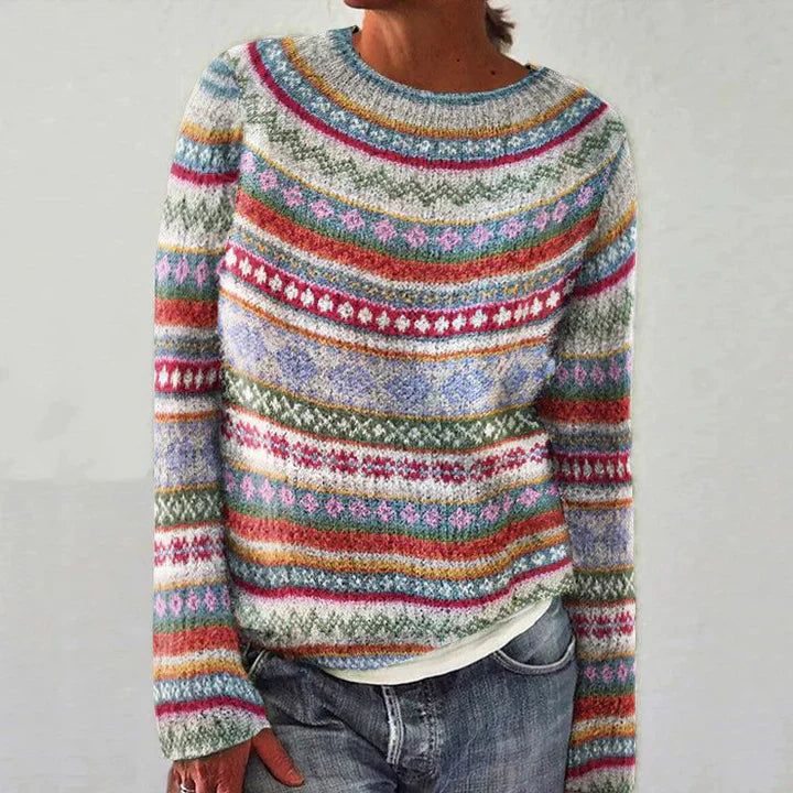 Lydie | pull chic avec imprimé